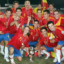Spanien gewann die UEFA-U19-EM 2006